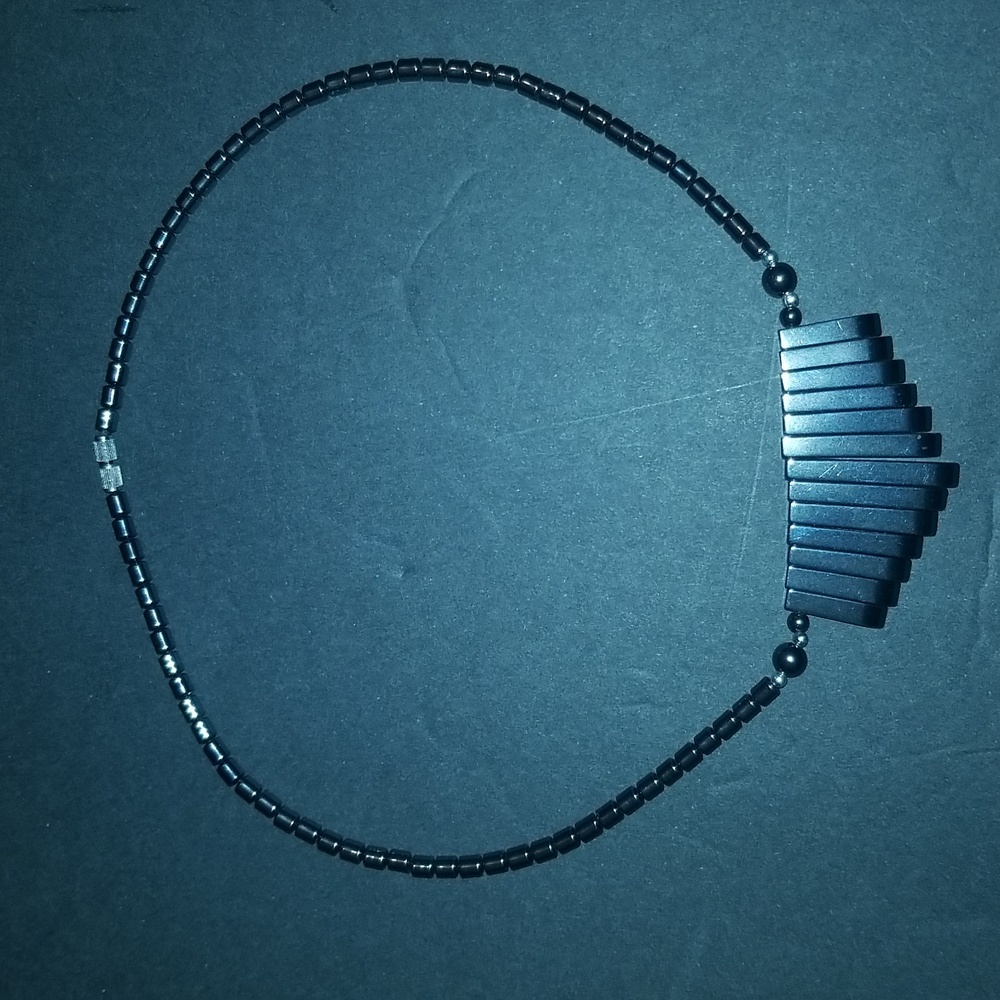 Hematite necklace